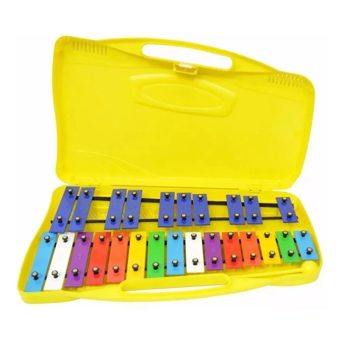 GENERICO - Metalófono Cromático Xilófono 25 Notas Con Maleta