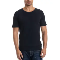 LADY GENNY - Camiseta Cotton Rib Manga Corta Cuello Redondo