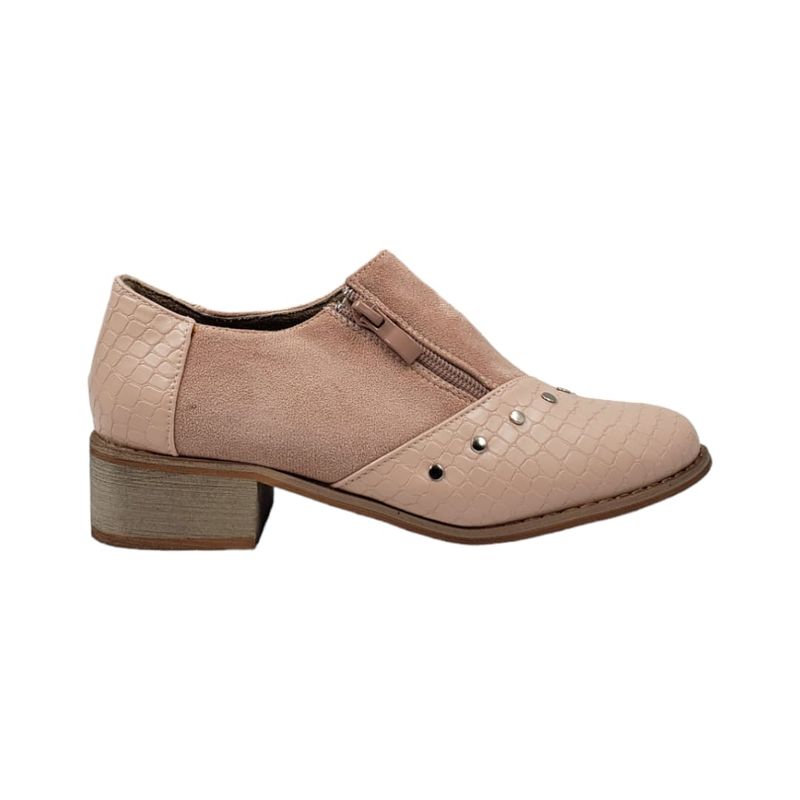 HERIEL - Zapato Rosa Tachas Mujer