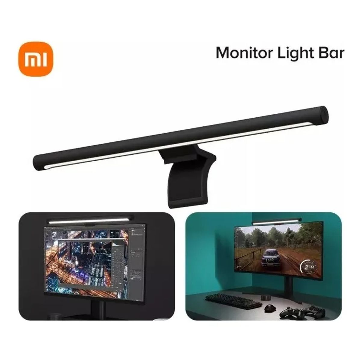 XIAOMI - Xiaomi Mi Computer Monitor Light Bar  Lámpara led Monitor Negro