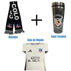 TITANIO - Caja de Regalo Colo Colo + Bufanda + Mug