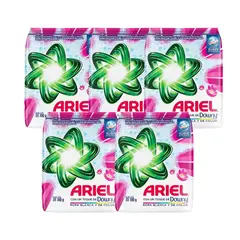 ARIEL - Pack X5 Detergente En Polvo Con Toque De Downy 700g