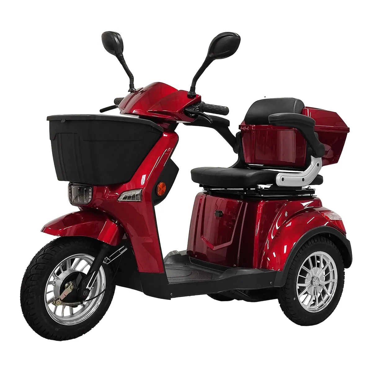 LEKO - Triciclo Eléctrico LEKO Modelo LRC Color ROJO