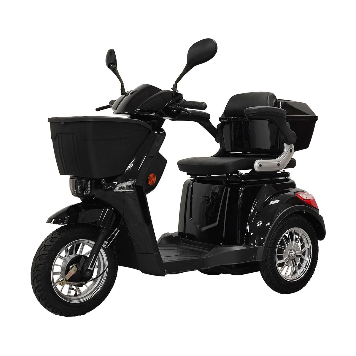 LEKO - Triciclo Eléctrico LEKO Modelo LRC Color NEGRO