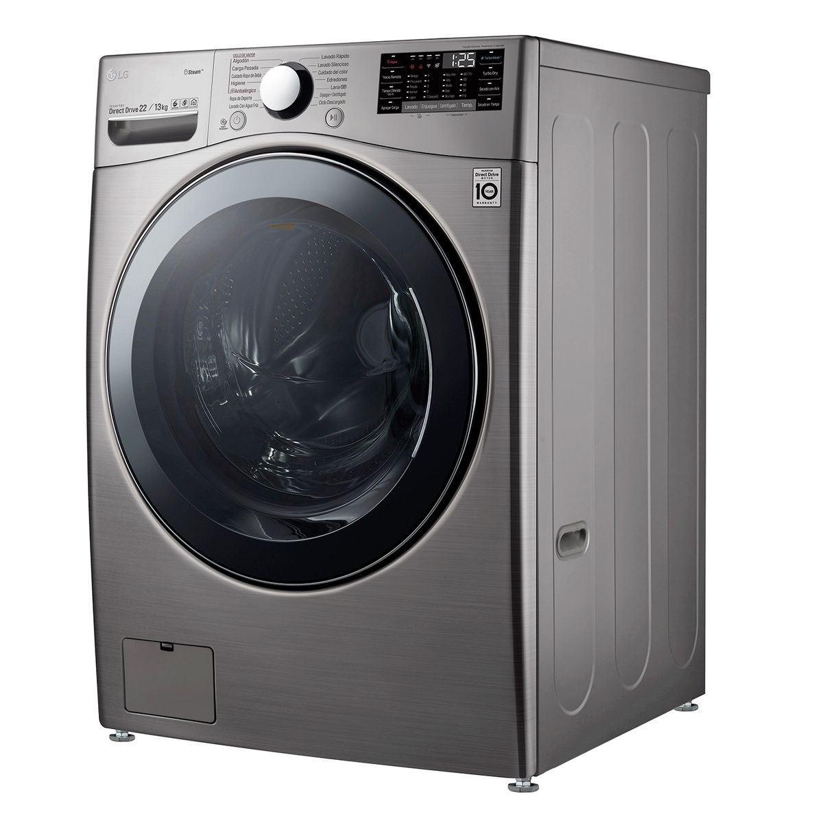 LG - Lavadora Secadora Carga Frontal LG 22-12Kg WD22VV2S6 con TurboWash™