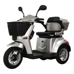 LEKO - Triciclo Eléctrico Modelo LRC Color GRIS