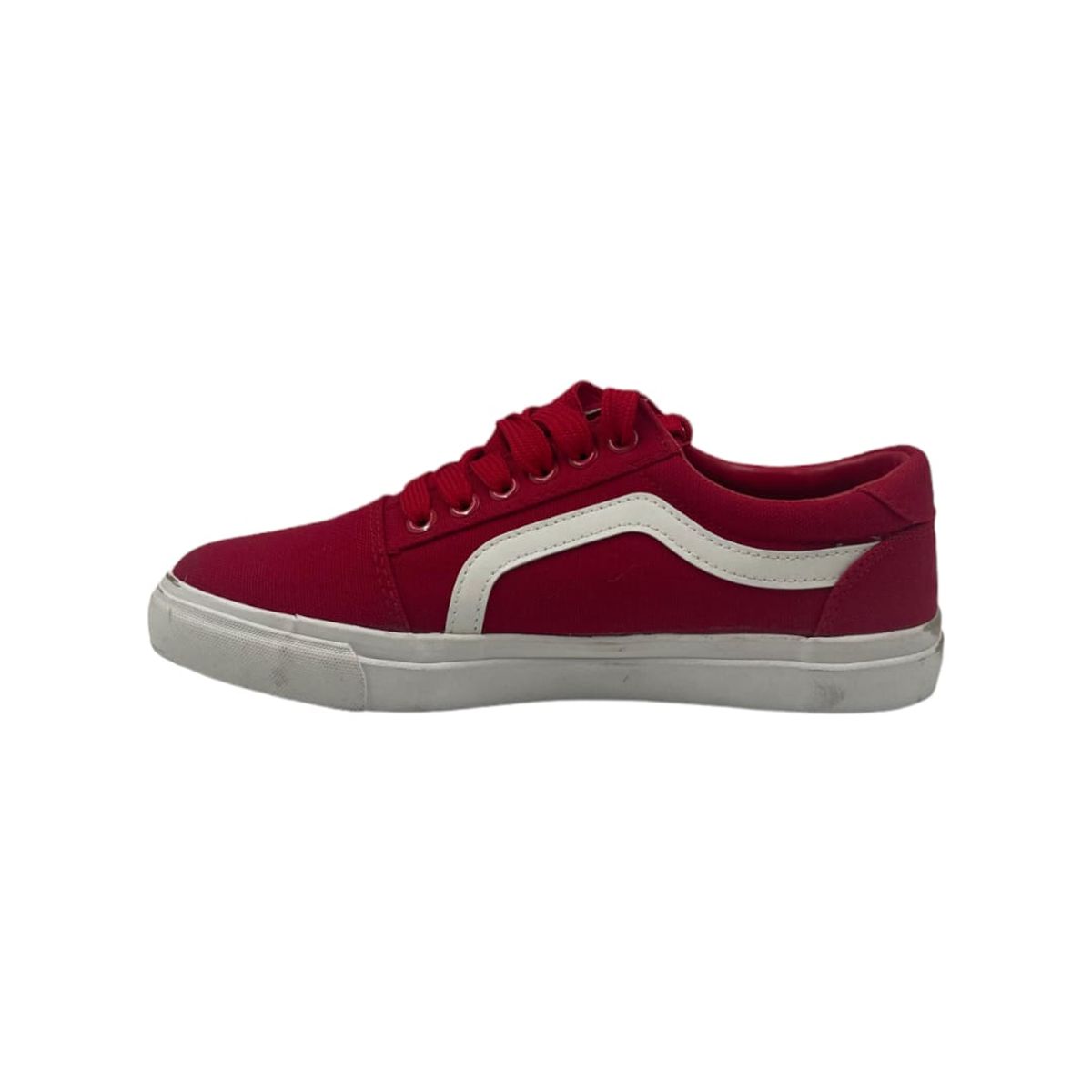 HERIEL - Zapatilla Roja Plataforma Mujer