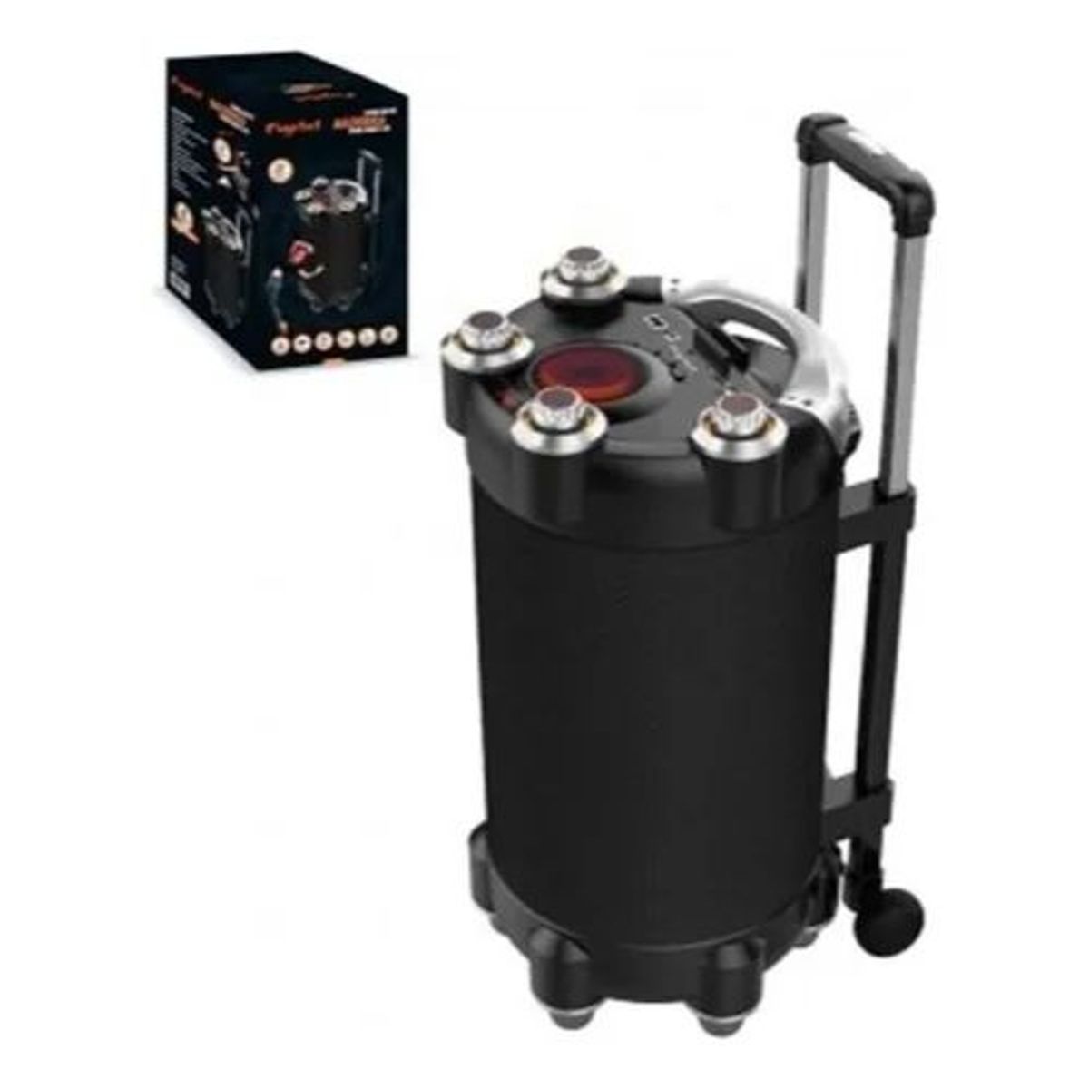 FUJITEL - Parlante Bazooka Portable Bt Fujitel Color Negro