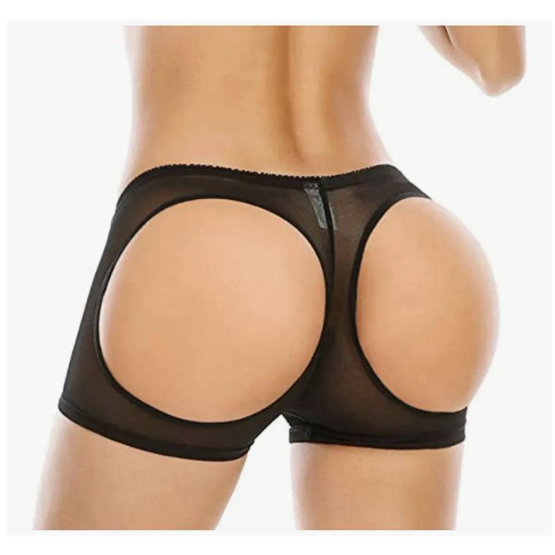 GENERICO - Pack 2 Faja Calzón Colombiana Short Levanta Glúteos Abierto Xl/xxl