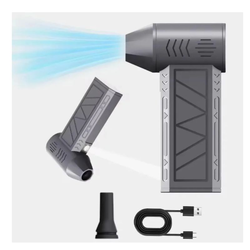 GENERICO - Mini Soplador Turbo Jet Inalámbrico Para Barberia