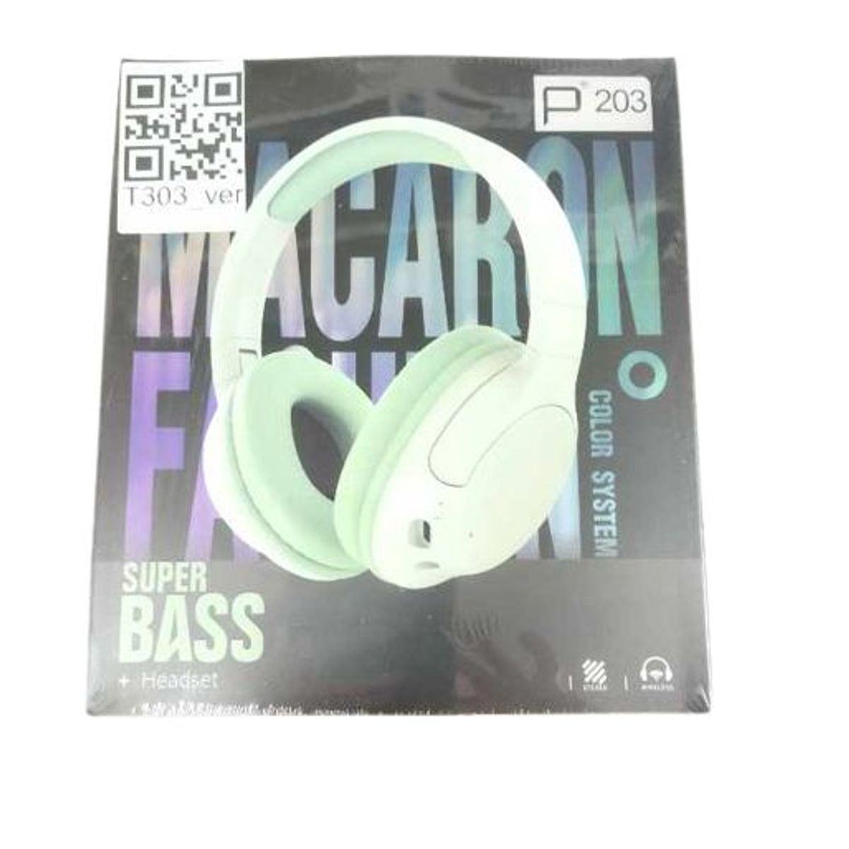 GENERICO - Audifono inalambrico SUPER BASS P203