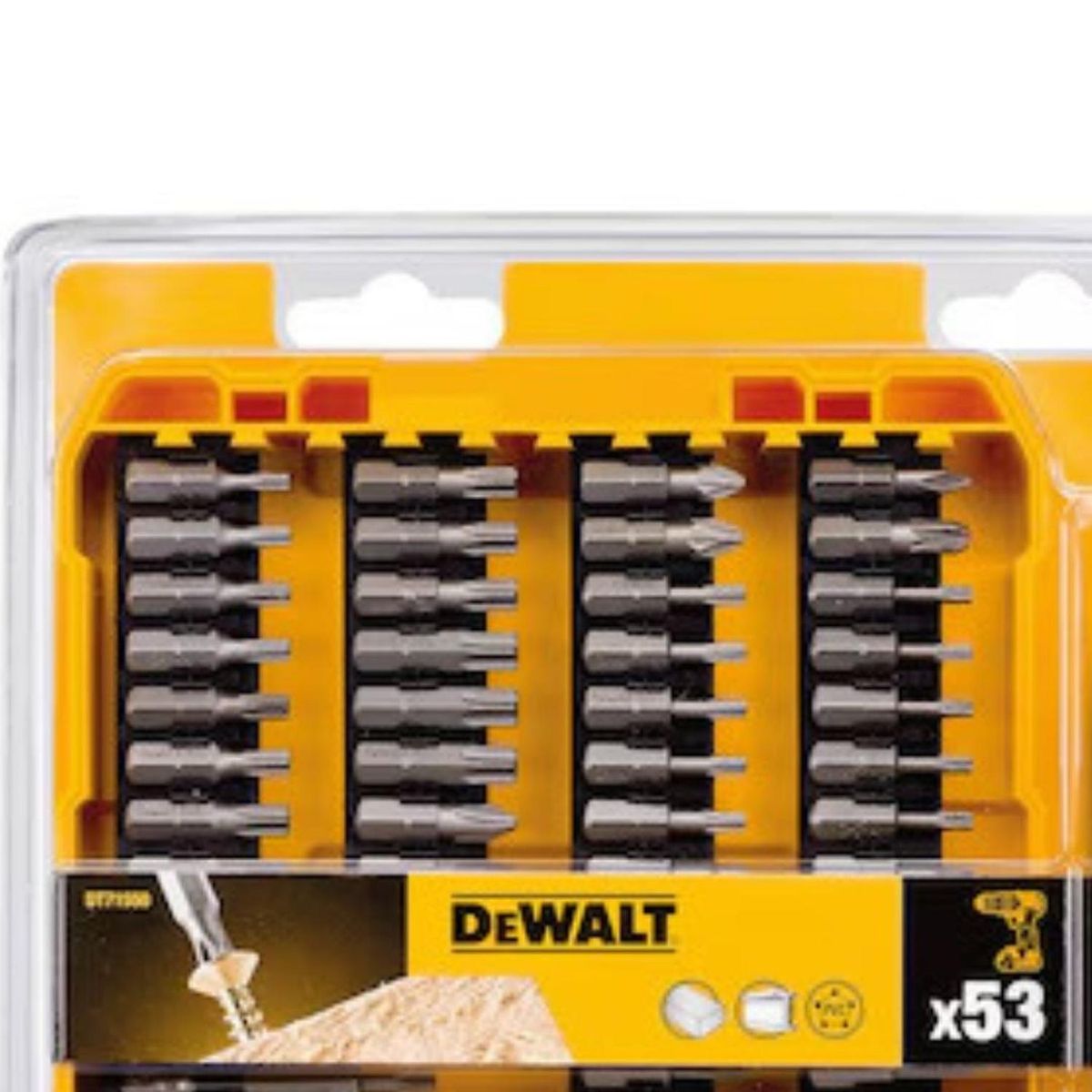 DEWALT - Set 52 Piezas Atornillar + Gafas Oscuras Dewalt Dt71550-qz