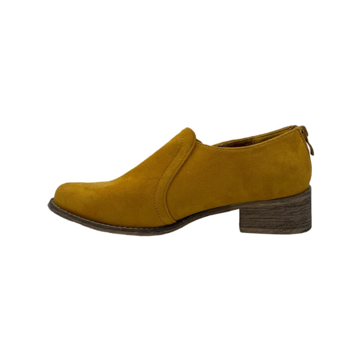 HERIEL - Zapato Amarillo Gamuza Mujer