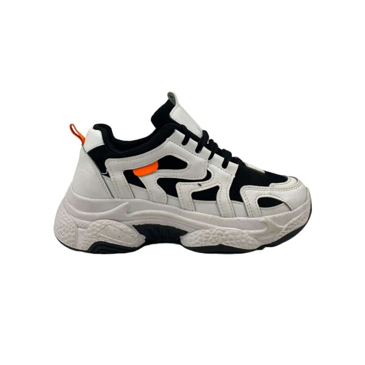 HERIEL - Zapatilla Negra Plataforma Mujer