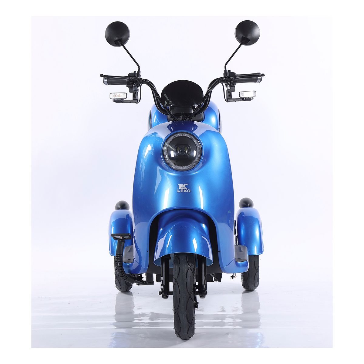 LEKO - Triciclo Eléctrico LEKO Modelo GW-3 Color AZUL