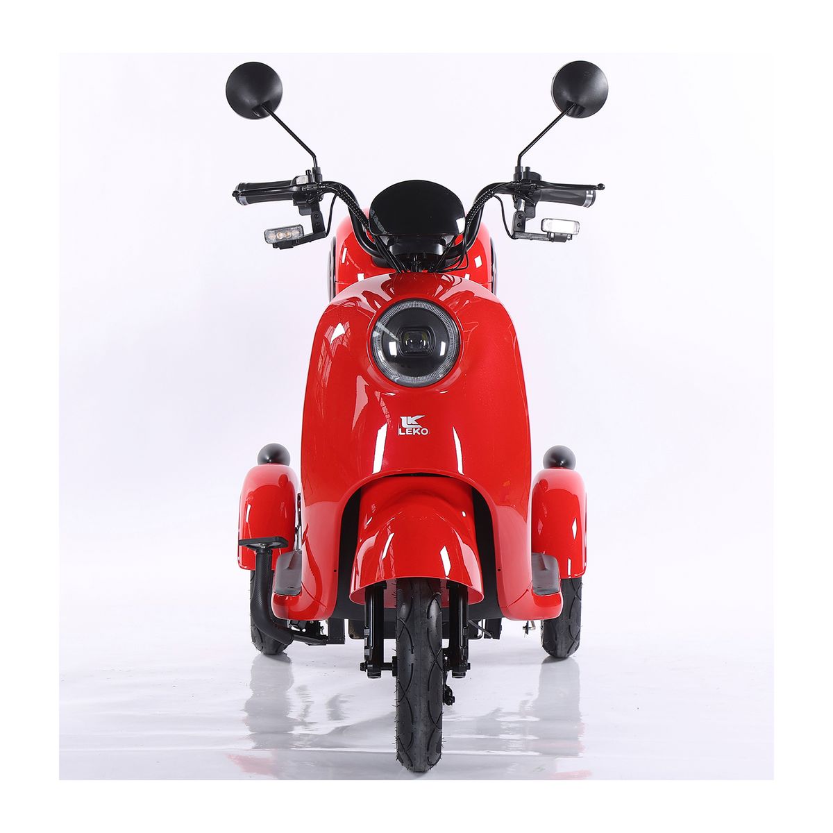 LEKO - Triciclo Eléctrico LEKO Modelo GW-3 Color ROJO