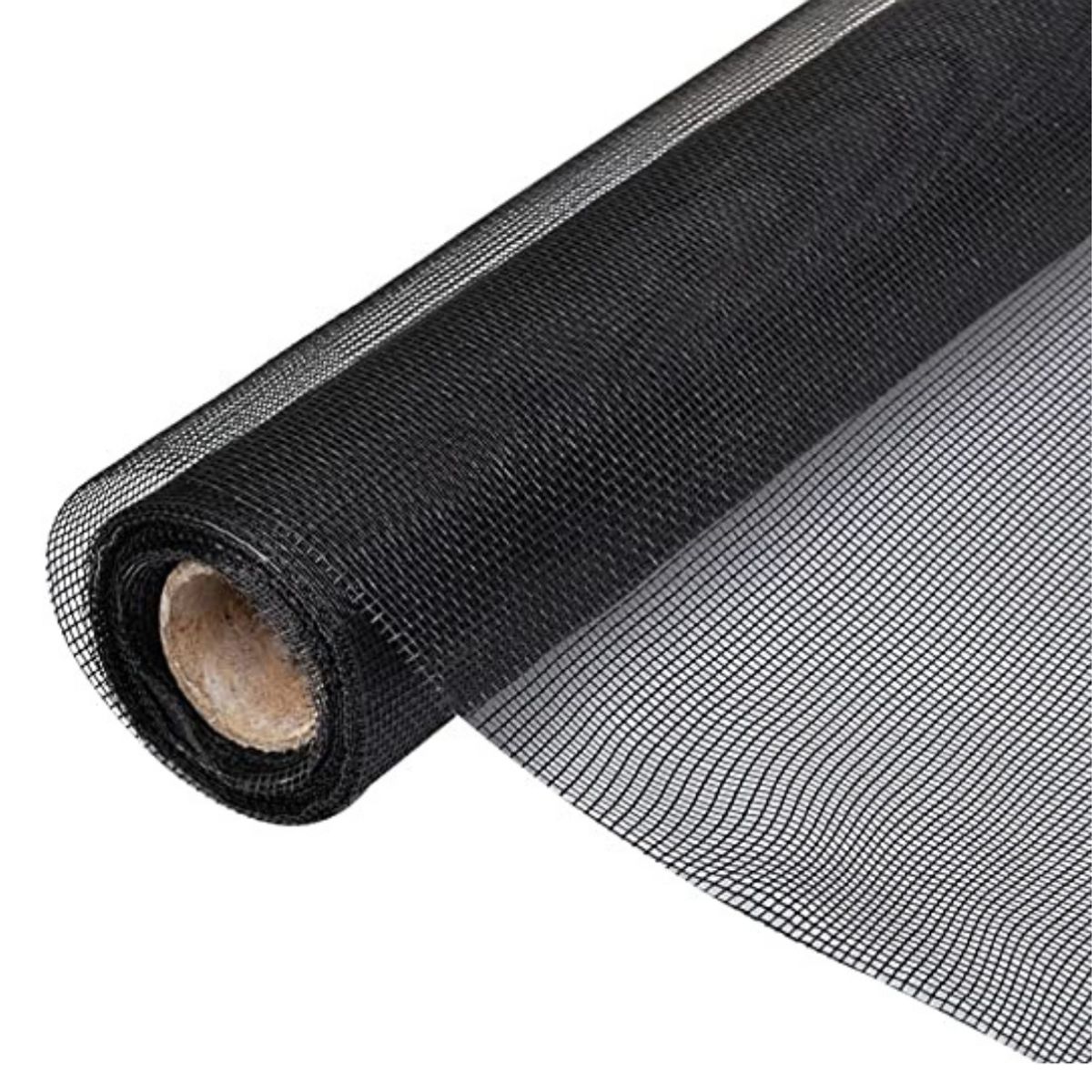 1880 - Malla Antimosquito NEGRO Fibra Vidrio EN Pvc 120M ANCHO x30M LARGO