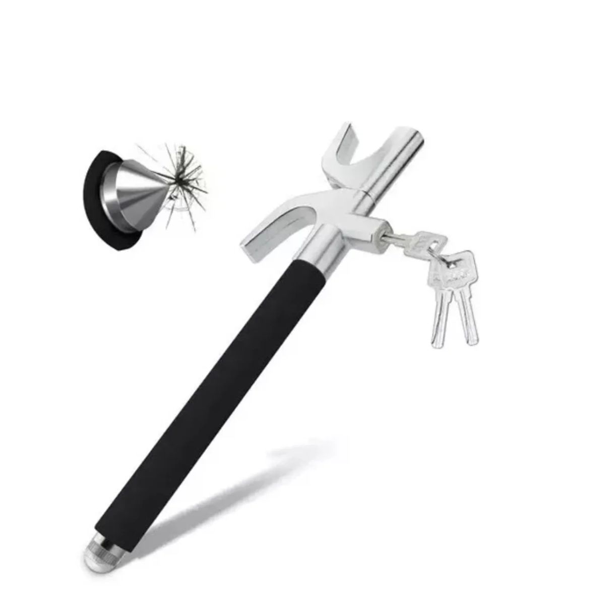 GENERICO - Traba Volantes Antirrobo Para Volante Aleación de Acero