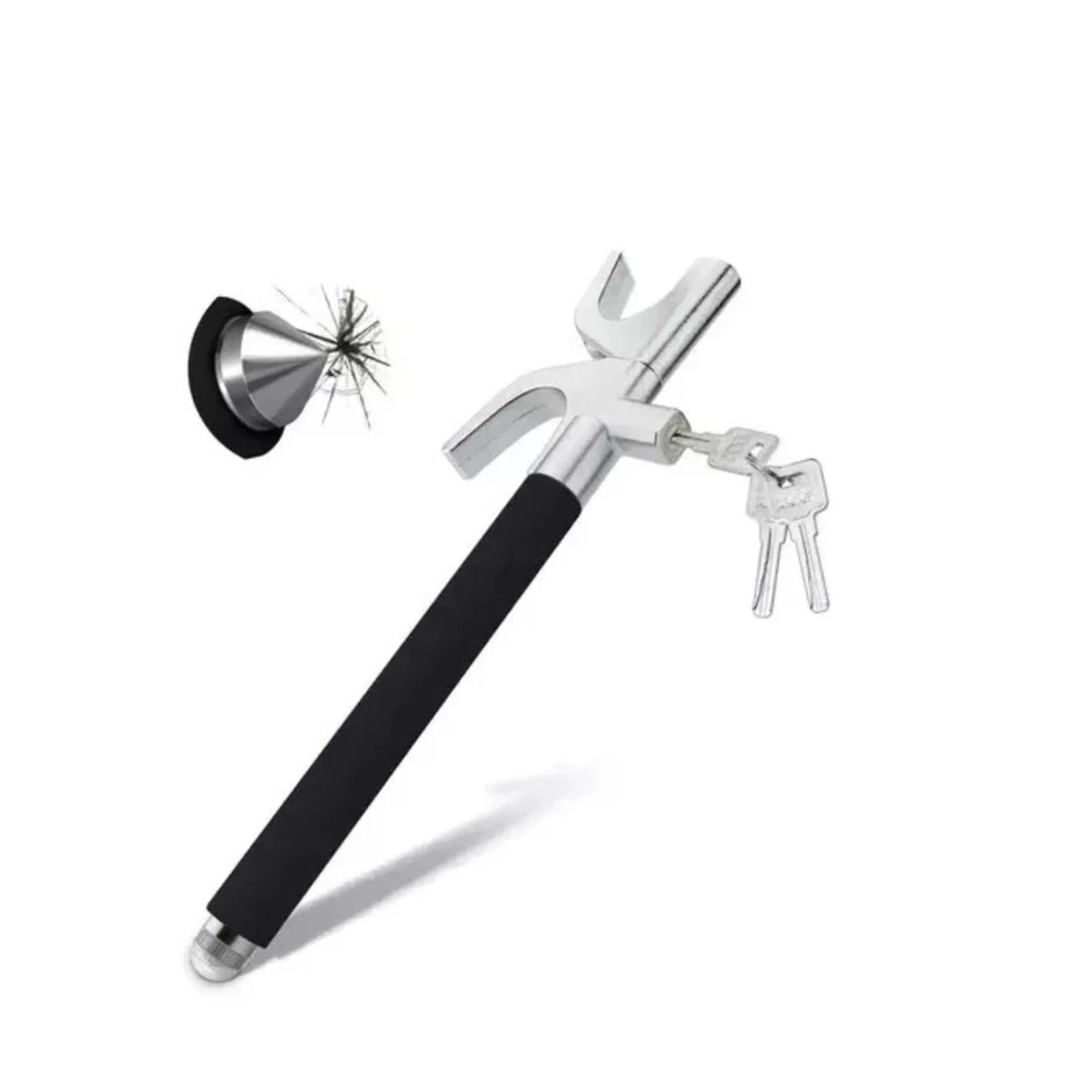 GENERICO - Traba Volantes Antirrobo Para Volante Aleación de Acero