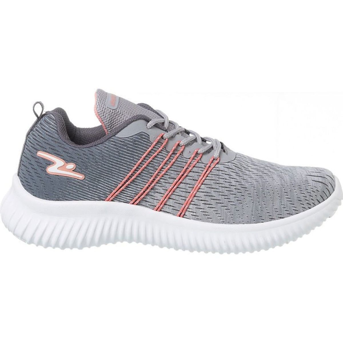 POZATINI - ZAPATILLA DEPORTIVA MUJER GRIS SALMÓN 8711
