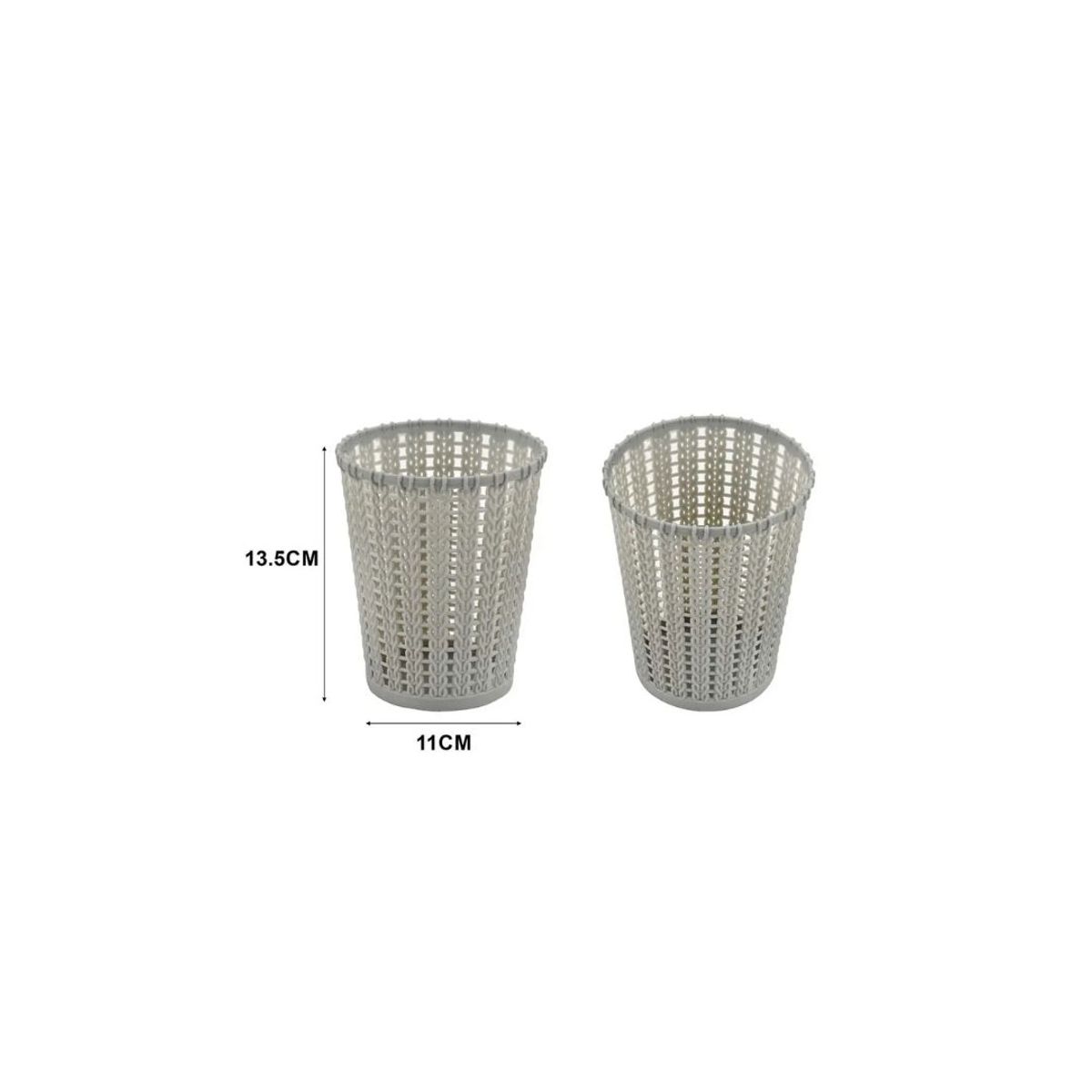 GENERICO - BOTE DE PLASTICO MULTIFUNCIONAL 11X13CM