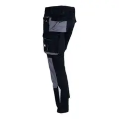 T-WORLD - Pantalón Cargo Mañio Hombre - NegroGris - 46