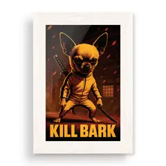 GENERICO - Kill Bark Chihuahua Samurai 10x15 cm