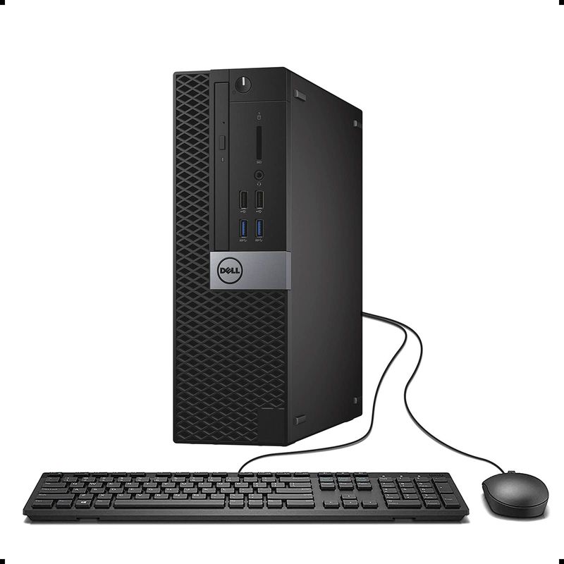 DELL - PC Desktop Dell Optiplex 7040 SFF i5 8GB 240GB SSD Reacondicionado Grado A.