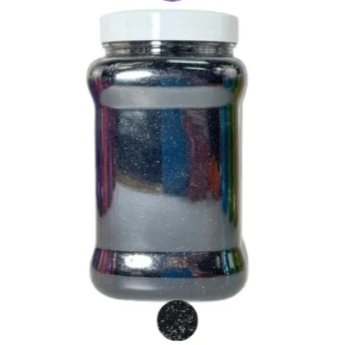 DALI - Escarcha Purpurina Glitter 1 Kilo negra