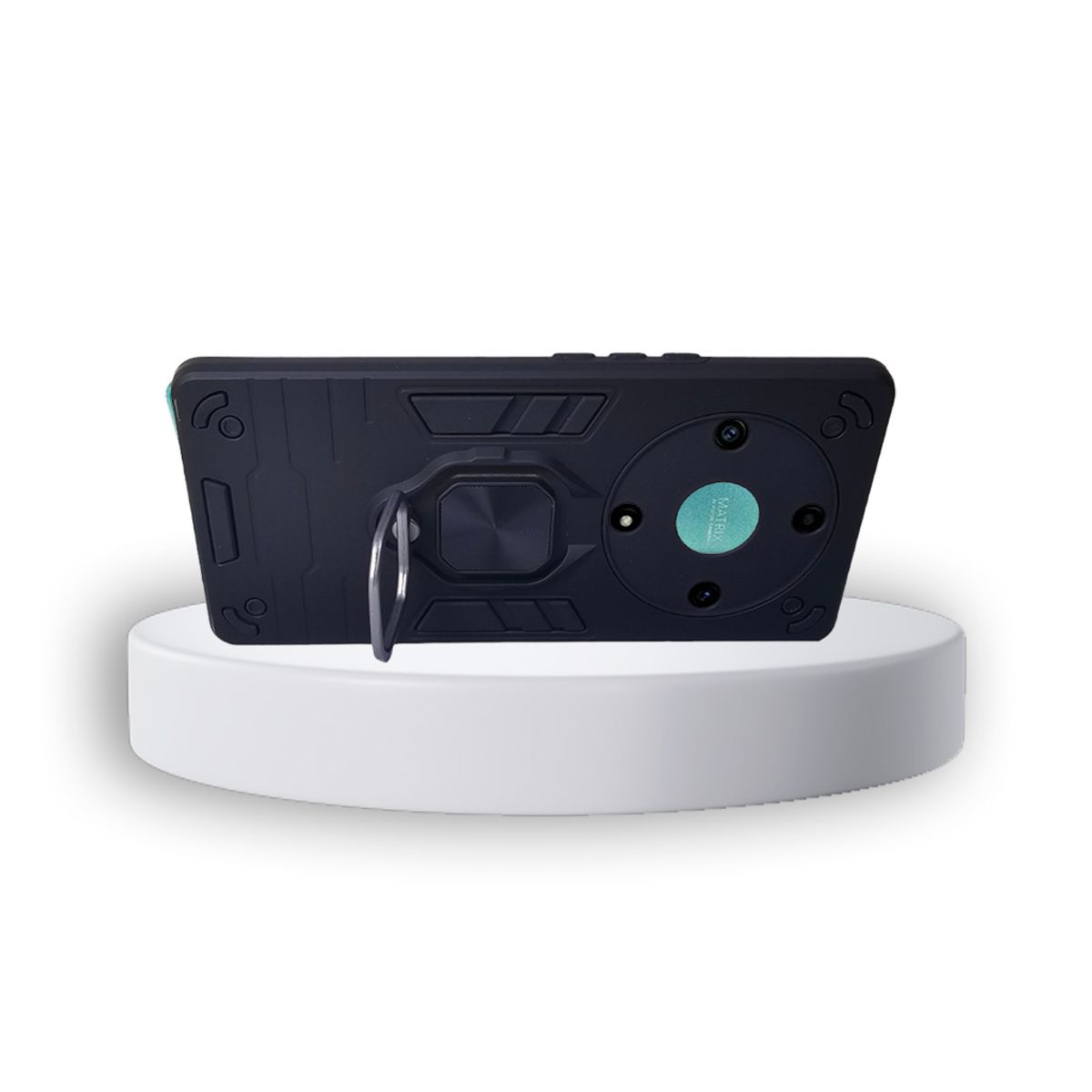 GENERICO - CARCASA ANILLO ANTIGOLPE PARA CELULAR HONOR MAGIC 6 LITE NEGRO