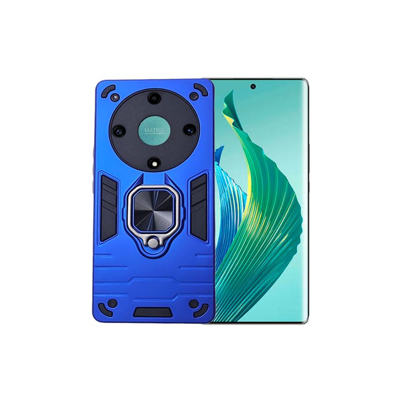 GENERICO - CARCASA ANILLO ANTIGOLPE PARA CELULAR HONOR MAGIC 6 LITE AZUL