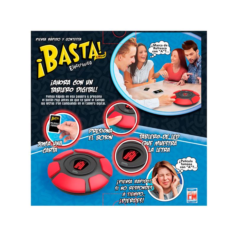 GENERICO - Juego de Mesa Basta 2.0