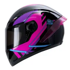 ICH - Casco moto moaca fc integral certificación dot qr Talla S