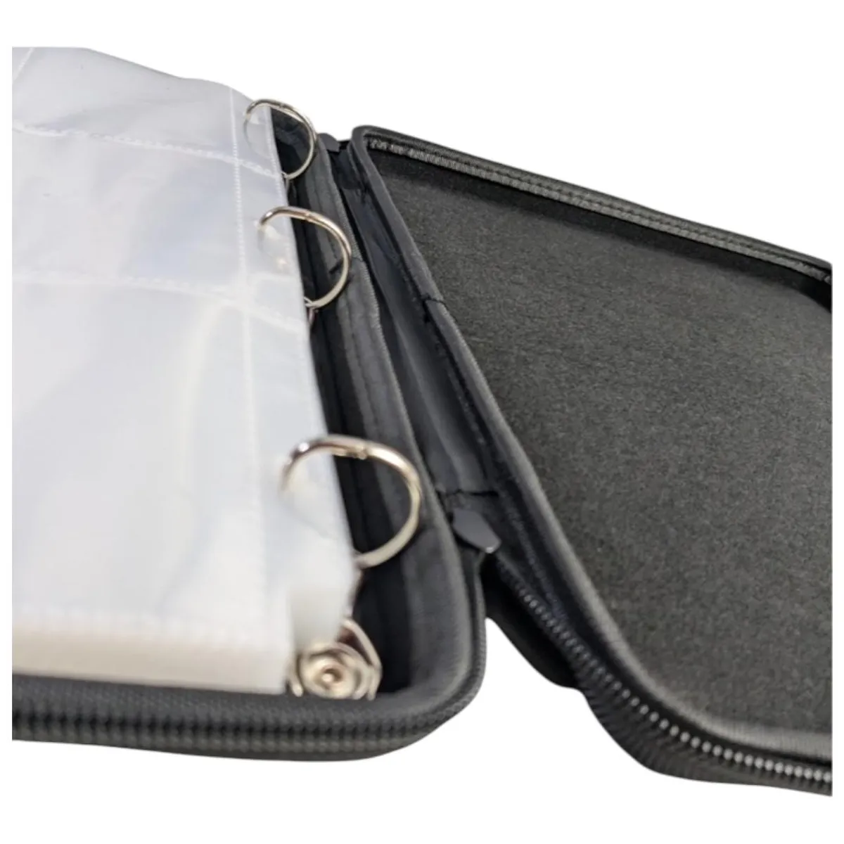 GENERICO - Álbum de Cartas Coleccionables con Cierre y Asa 336 Cartas NEGRO