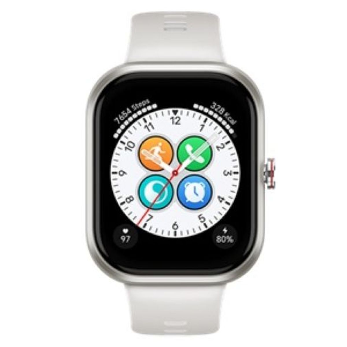 HONOR - Honor Choice Watch 1.95" AMOLED, BT, 12 Días, Blanco