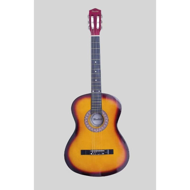 HENDRIX - GUITARRA DE MADERA 36 PULGADAS CON FUNDA COLOR SUNBURST