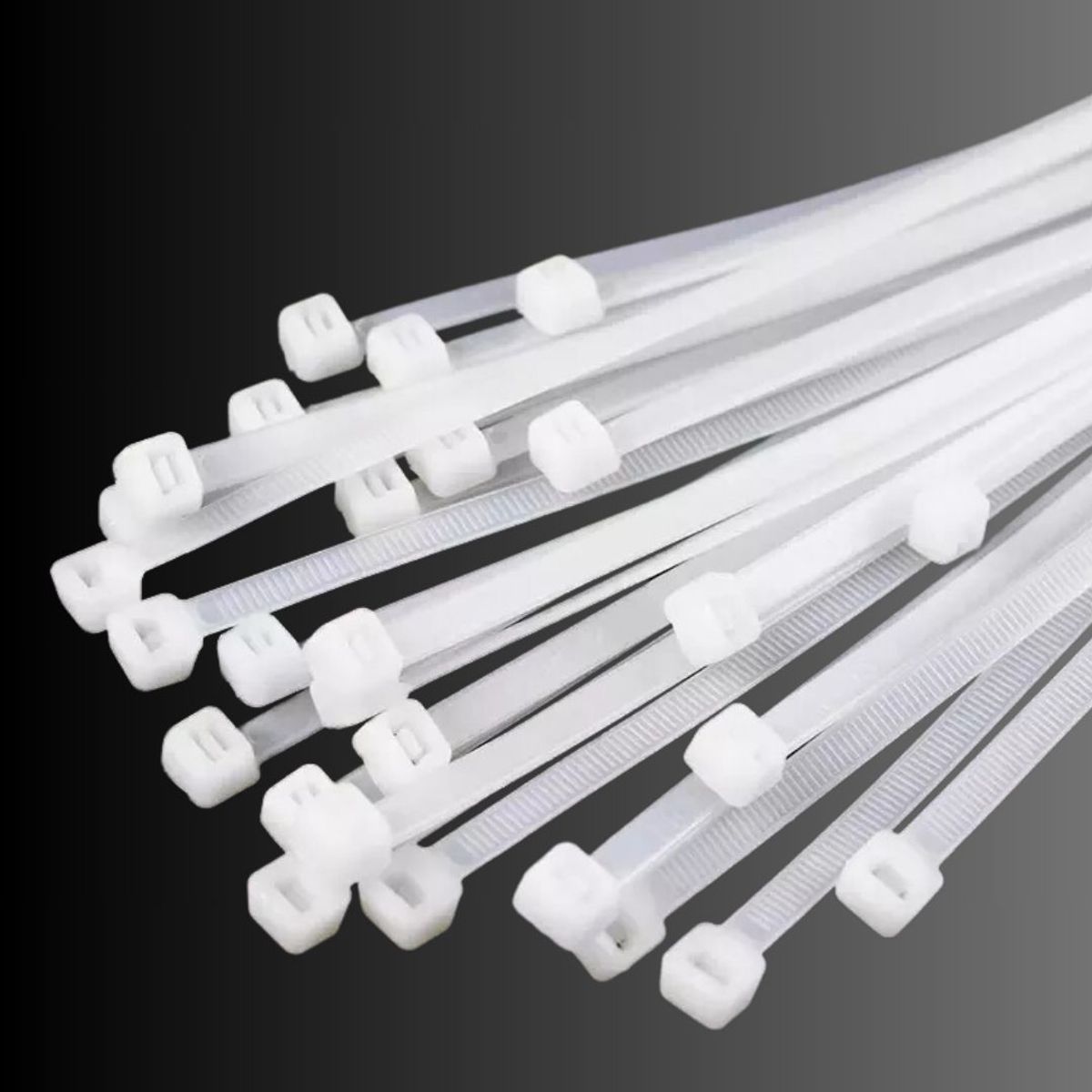 AMARRA BLANCA 30 CM X 50 UNIDADES VALPRIK, marca GENERICO - Foto 2