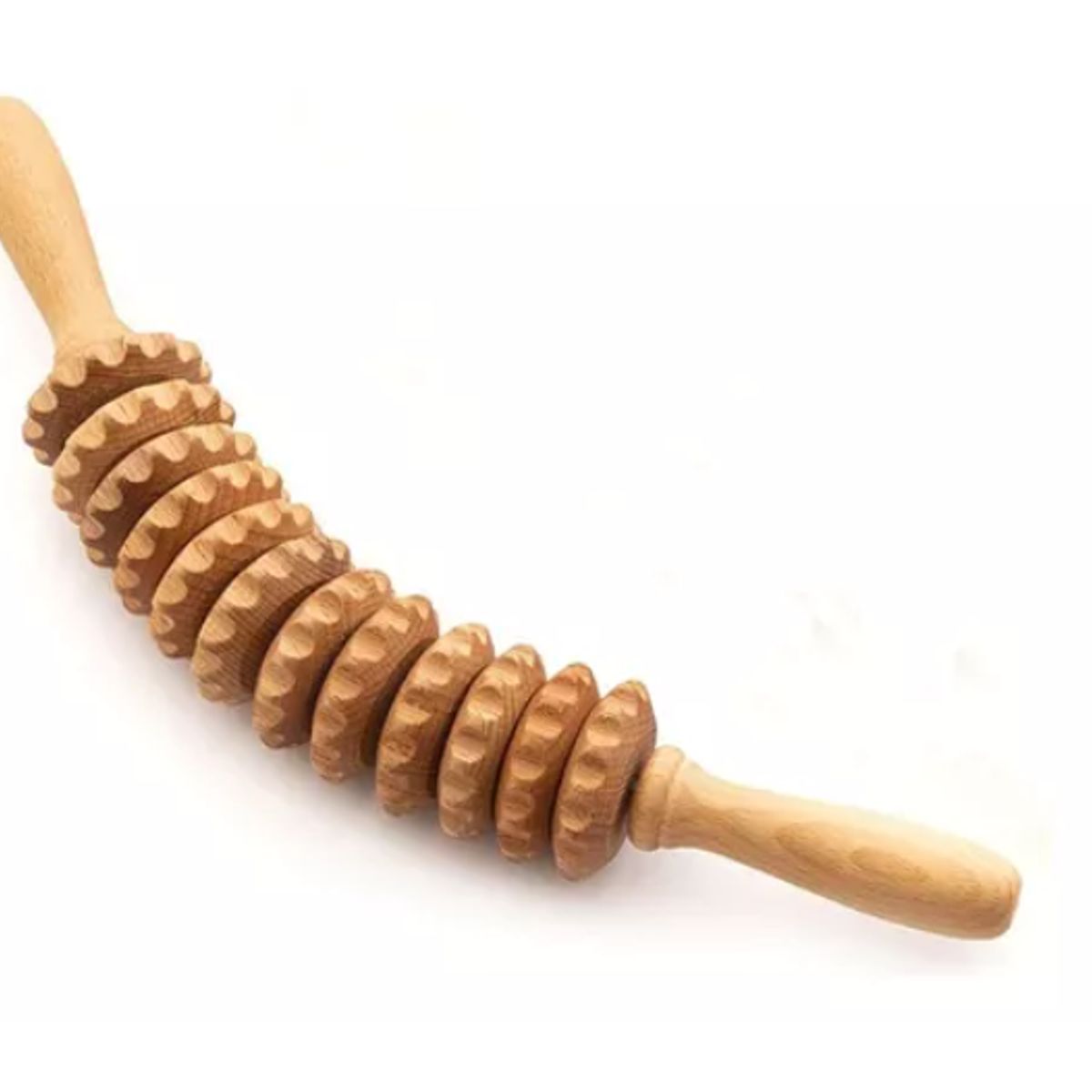 GENERICO - Rodillo Masajeador Para Celulitis Adiposidad Maderoterapia