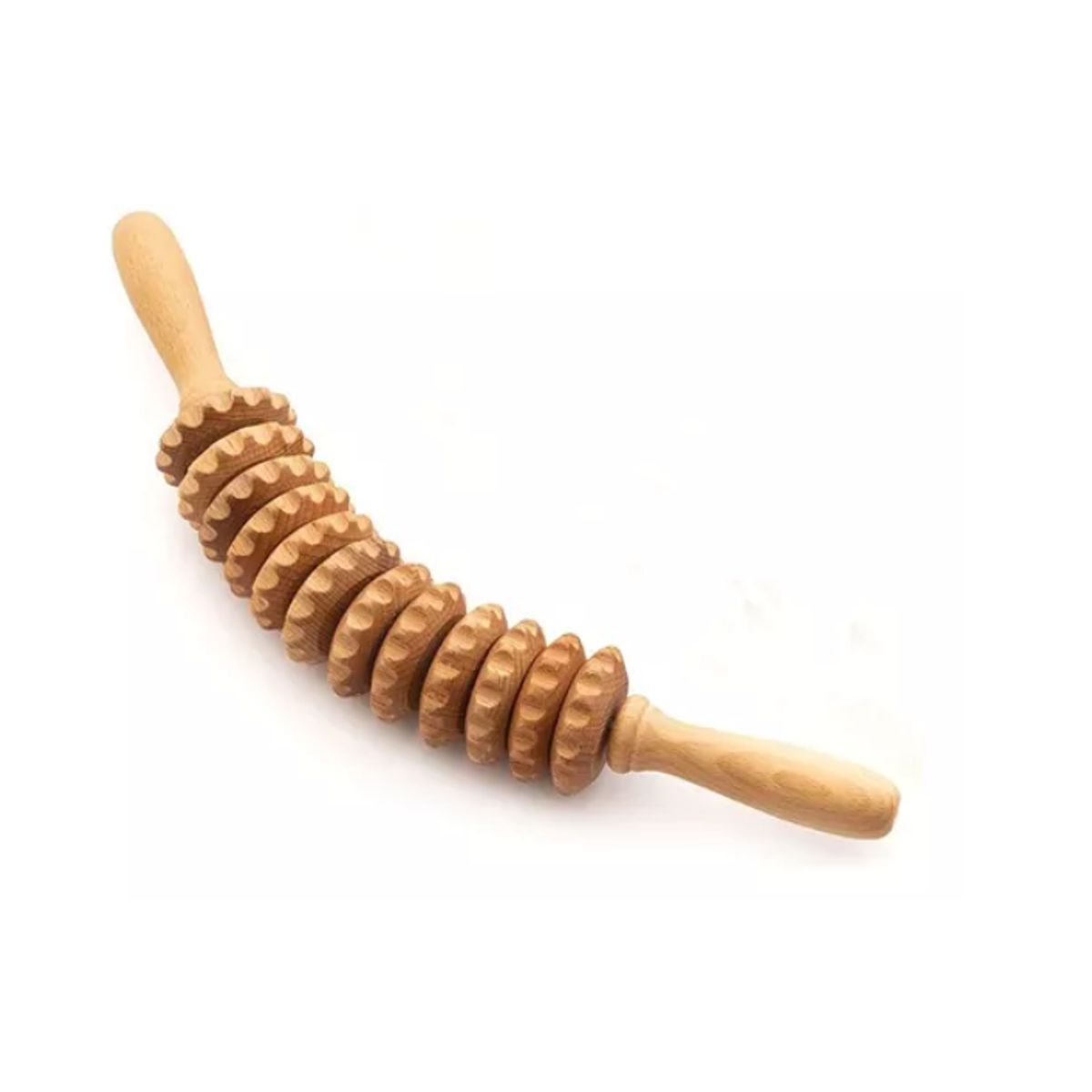 GENERICO - Rodillo Masajeador Para Celulitis Adiposidad Maderoterapia