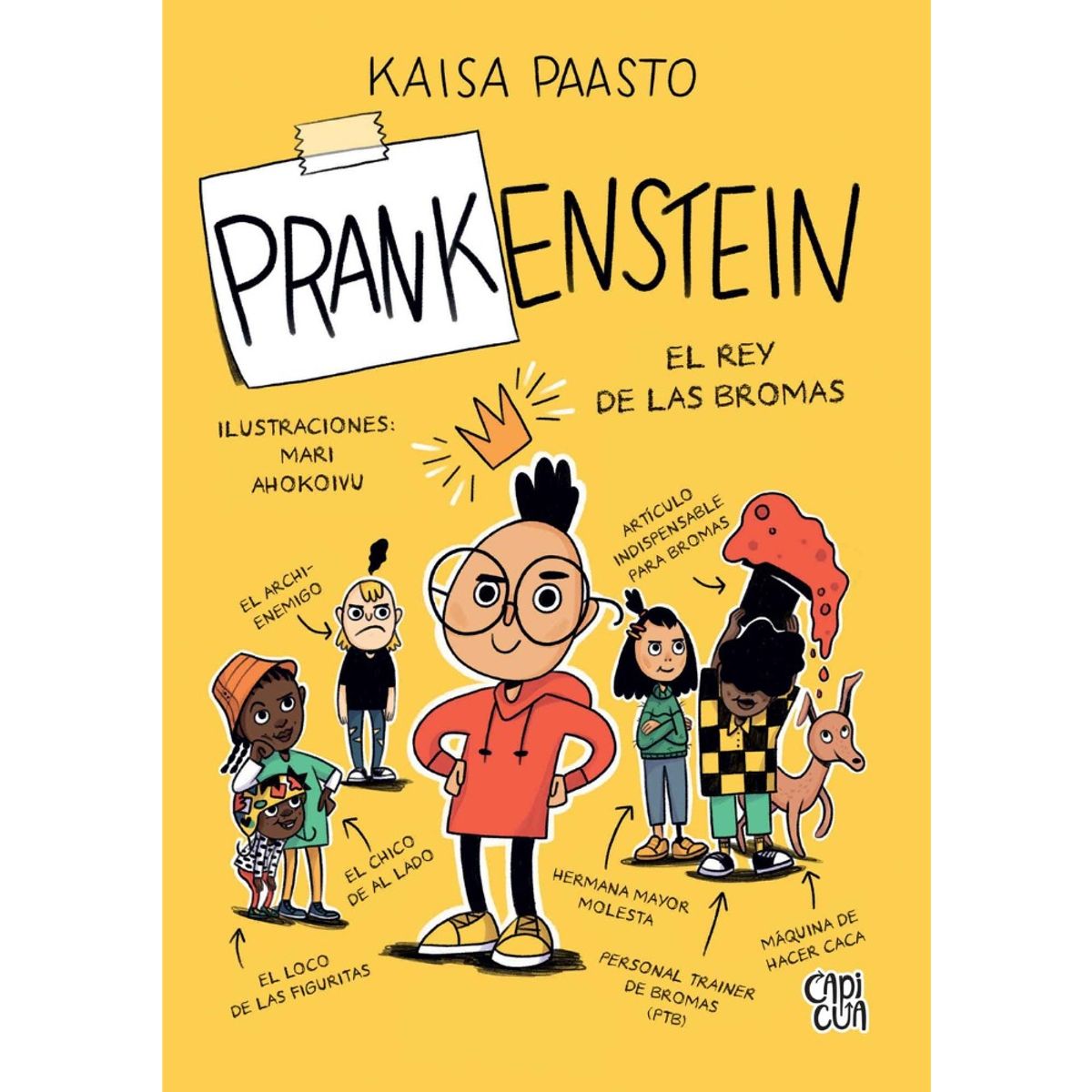 VERGARA Y RIBA - Libro PRANKENSTEIN EL REY DE LAS BROMAS