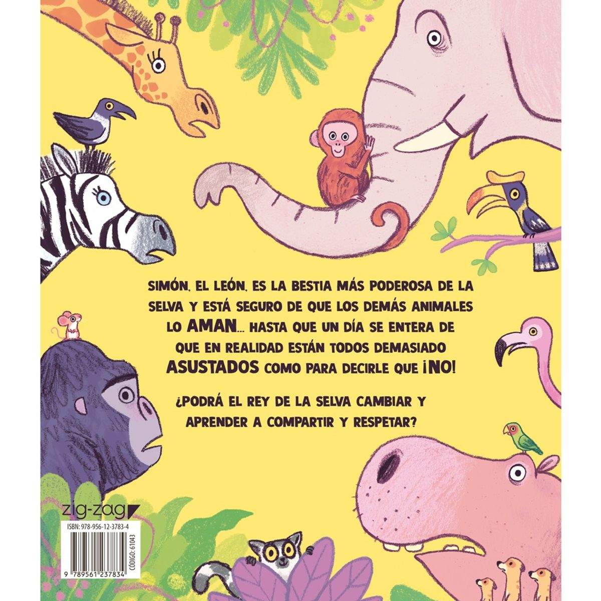 ZIG ZAG - Libro LA LECCIÓN DE SIMÓN Tapa Dura