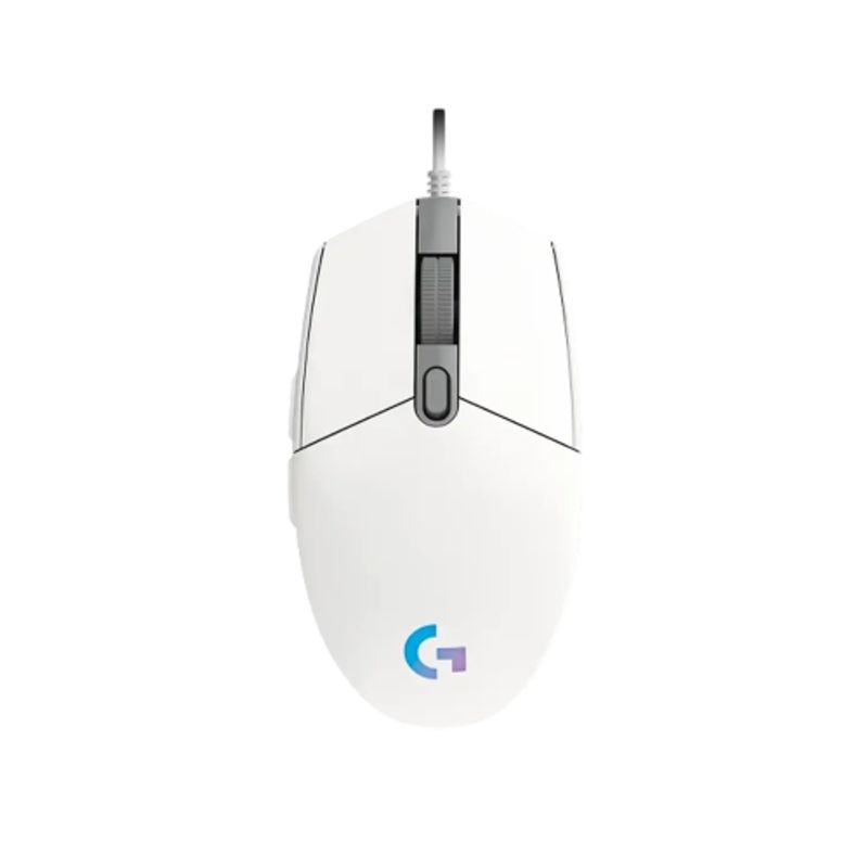 LOGITECH - Logitech G203 RGB LIGHTSYNC Mouse Gamer 6 Botones 8.000 DPI Blanco
