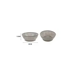 GENERICO - CESTA DE PLASTICO MULTIFUNCIONAL 20X7CM