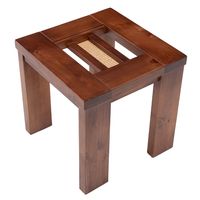 MESA LATERAL BARCELONA SISAL CANELA