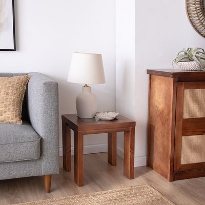 Imagen 2 del producto MESA LATERAL BARCELONA SISAL CANELA