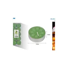 GENERICO - VELAS REDONDAS 10PCS