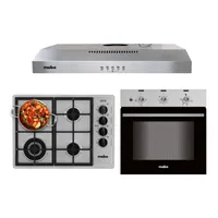 Kit Campana Extractora +Encimera a Gas +Horno Eléctrico