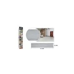 GENERICO - LAMINA DE SUELO PVC ADHESIVO 914 X 152MM