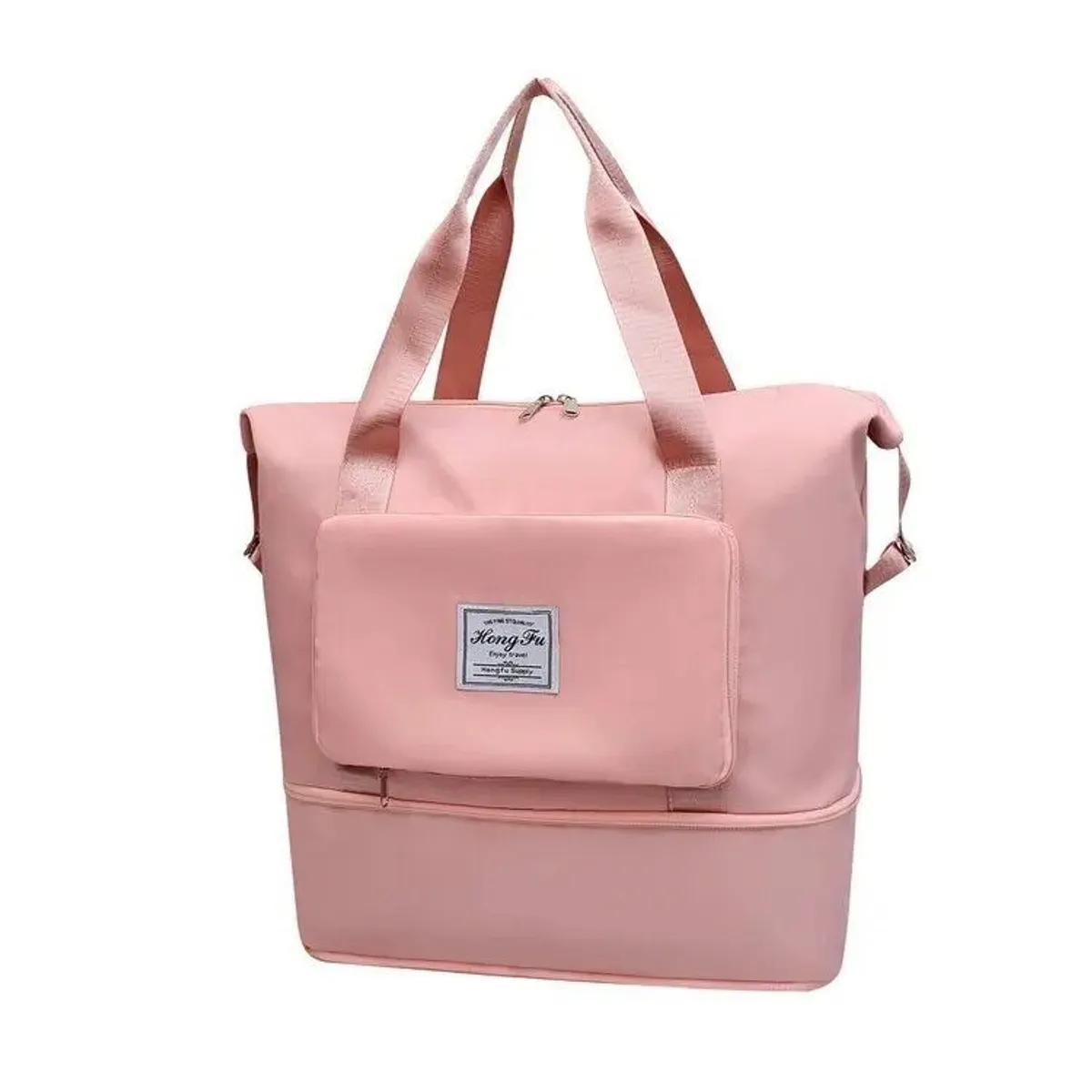 GENERICO - Bolso Cartuchera De Viaje Avión Extendible10kg Rosado