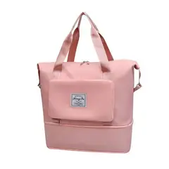 GENERICO - Bolso Cartuchera De Viaje Avión Extendible10kg Rosado